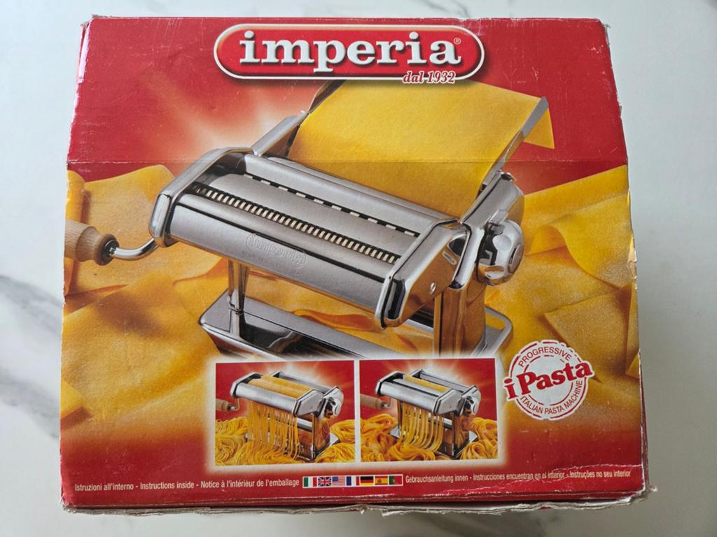 ​ Imperia iPasta Pastamachine. Haal de Italiaanse, Pastamachine, Ophalen