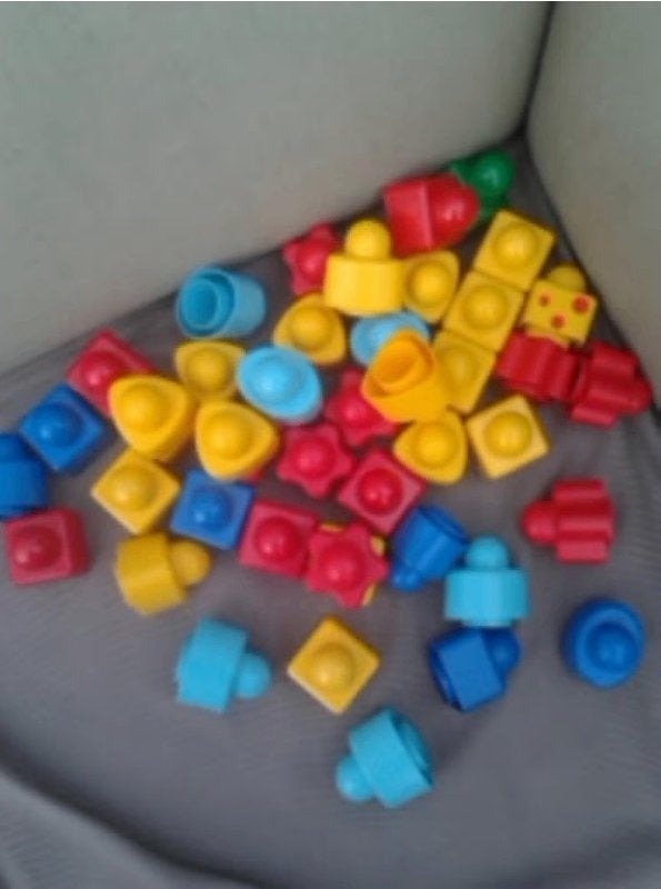 un sac de 50 pièces de Lego, Enlèvement ou Envoi, Utilisé, Briques en vrac, Lego