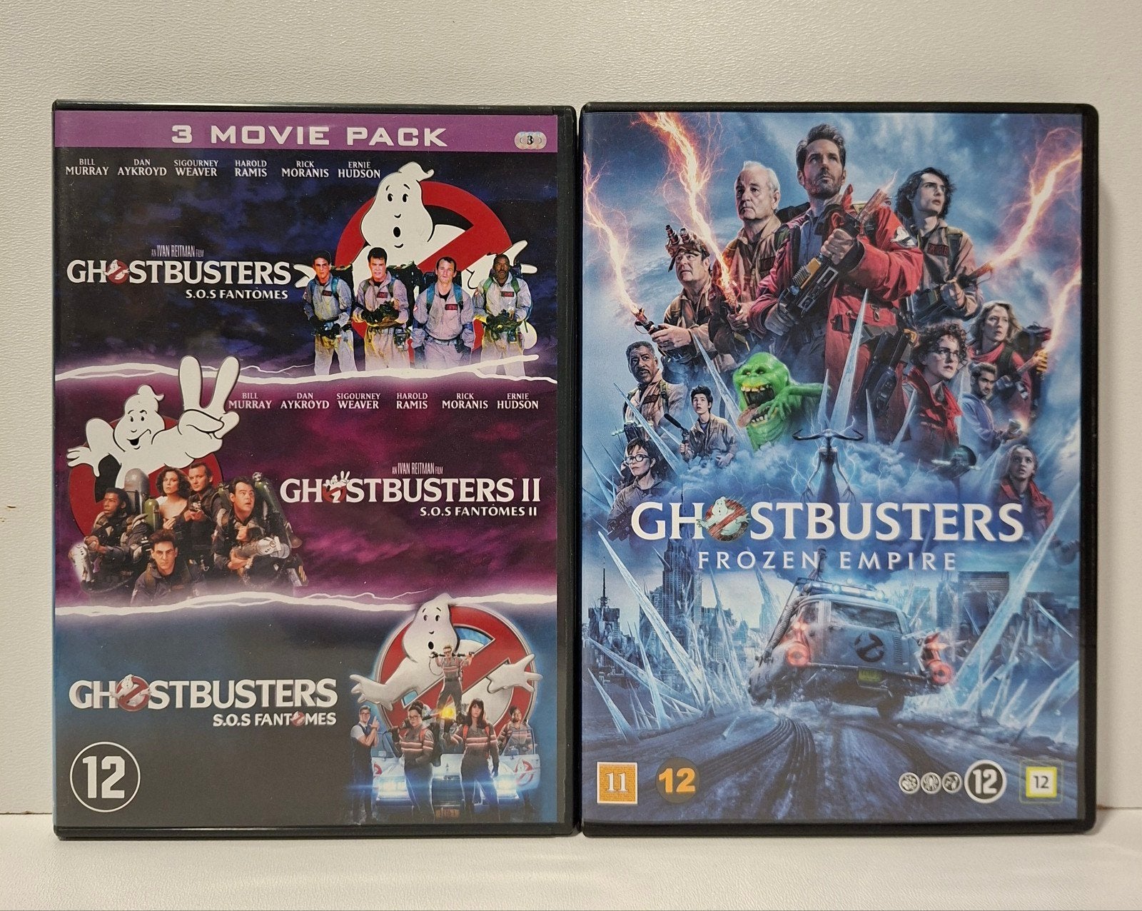 Ghostbusters Collection 4 DVD (4 films), Ophalen of Verzenden, Engels, Nederlands