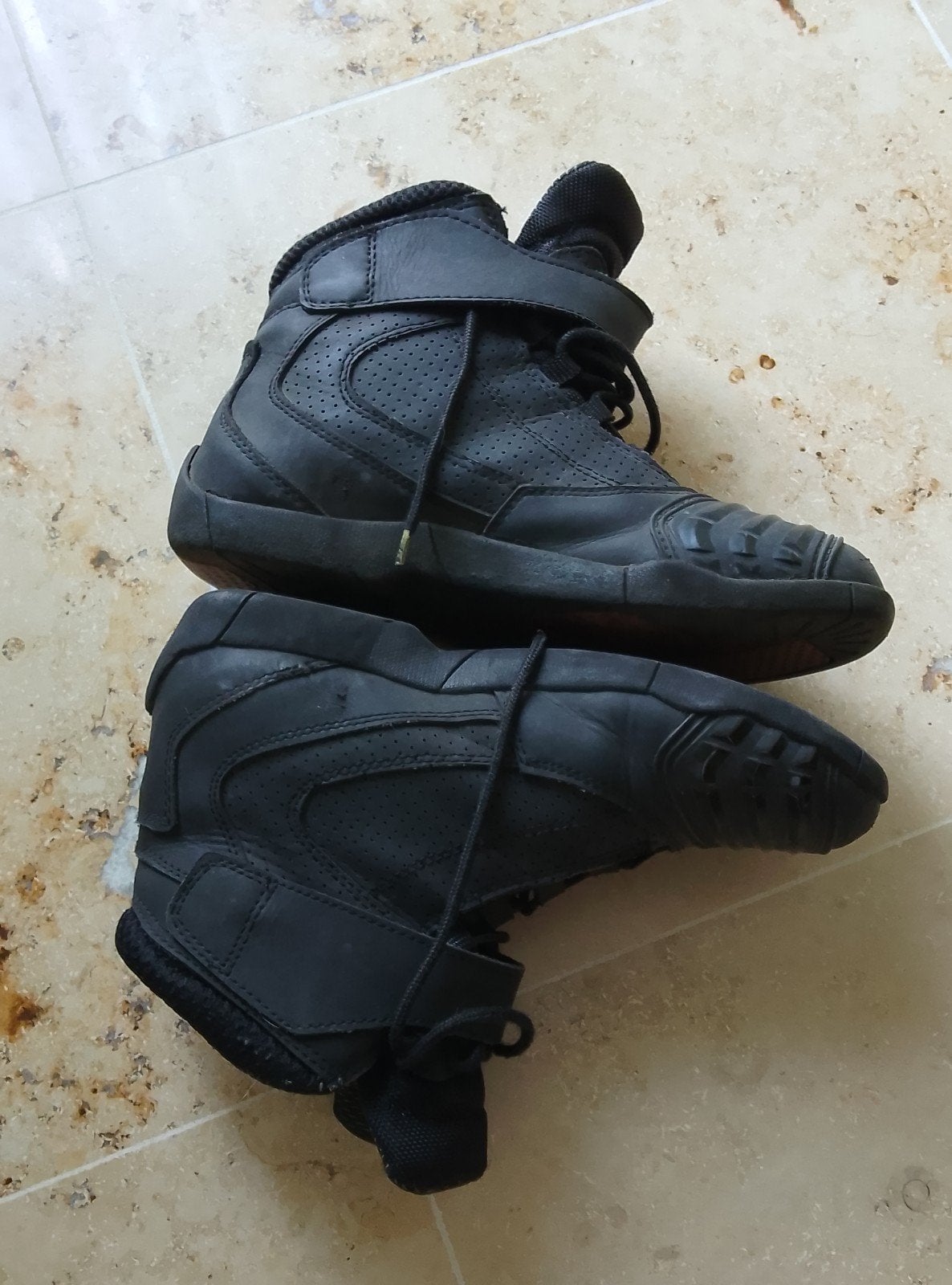 Motolaarsjes dames, maat 38, Motoren, Ophalen, Dames