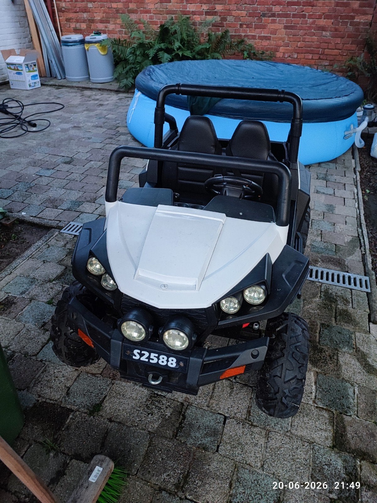 Buggy de plage électrique pour enfants 4x4, Enlèvement