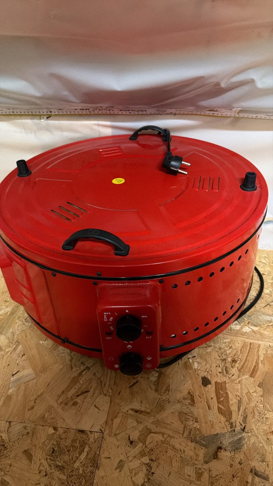 Ronde elektrische oven, Ophalen, Zo goed als nieuw