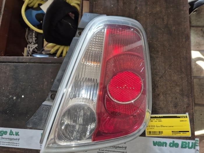 Feu arrière droit d'un Fiat 500, -, 3 mois de garantie, Utilisé, Fiat