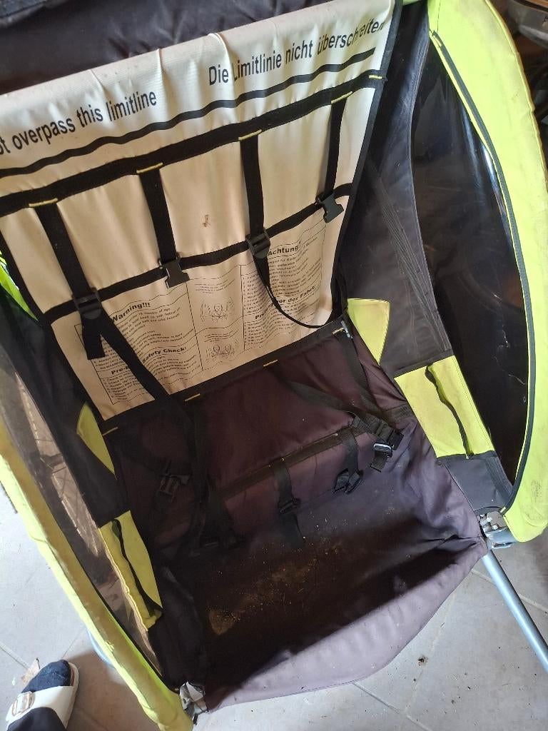 Fietskar te koop, Ophalen, Gebruikt, Kinderkar, Opvouwbaar