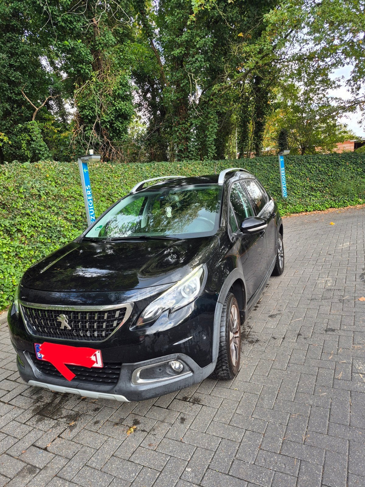 Peugeot 2008 2017 km97000, Auto's, Automaat, Euro 6, Zwart, Particulier