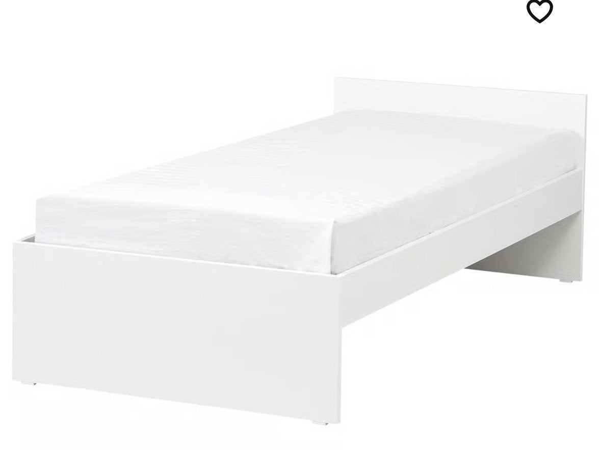 Eenpersoonsbed, Huis en Inrichting, Slaapkamer | Bedden, Ophalen, Gebruikt, 90 cm, Eenpersoons