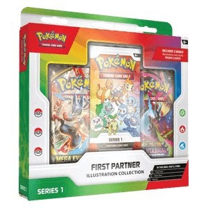 2x3 Pokémon First Partner Illustration Collection Serie 1&2, Ophalen of Verzenden, Nieuw, Losse kaart