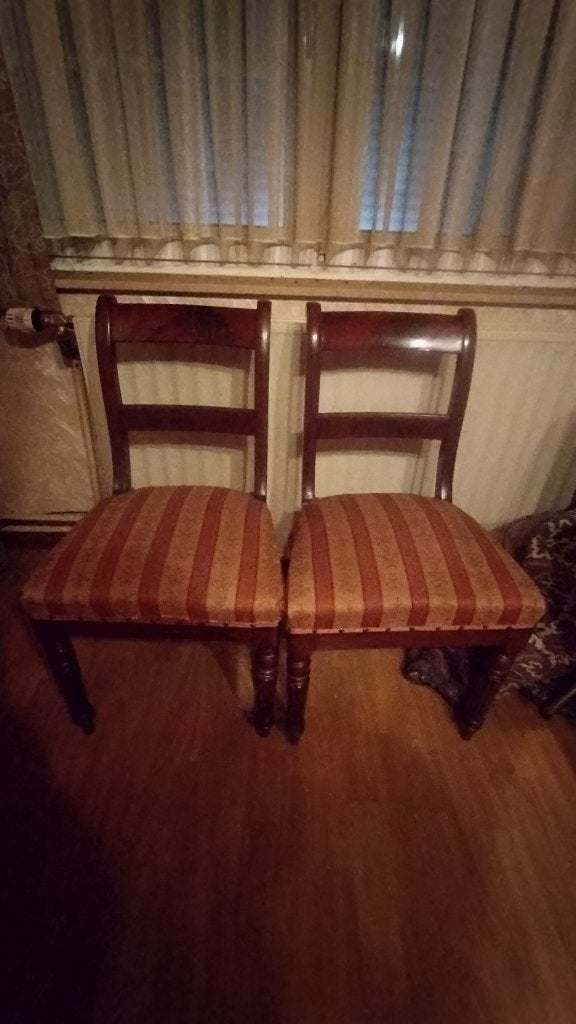 Jolie paire de chaises, Antiquités & Art, Enlèvement