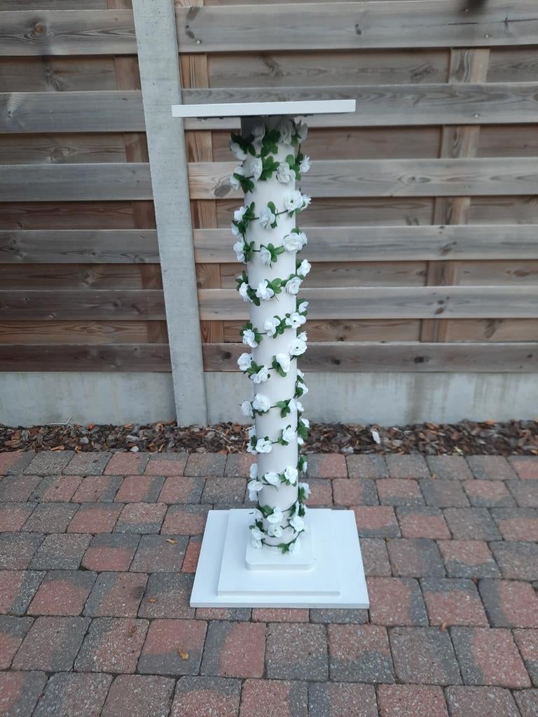 Bloemen kruk, Ophalen