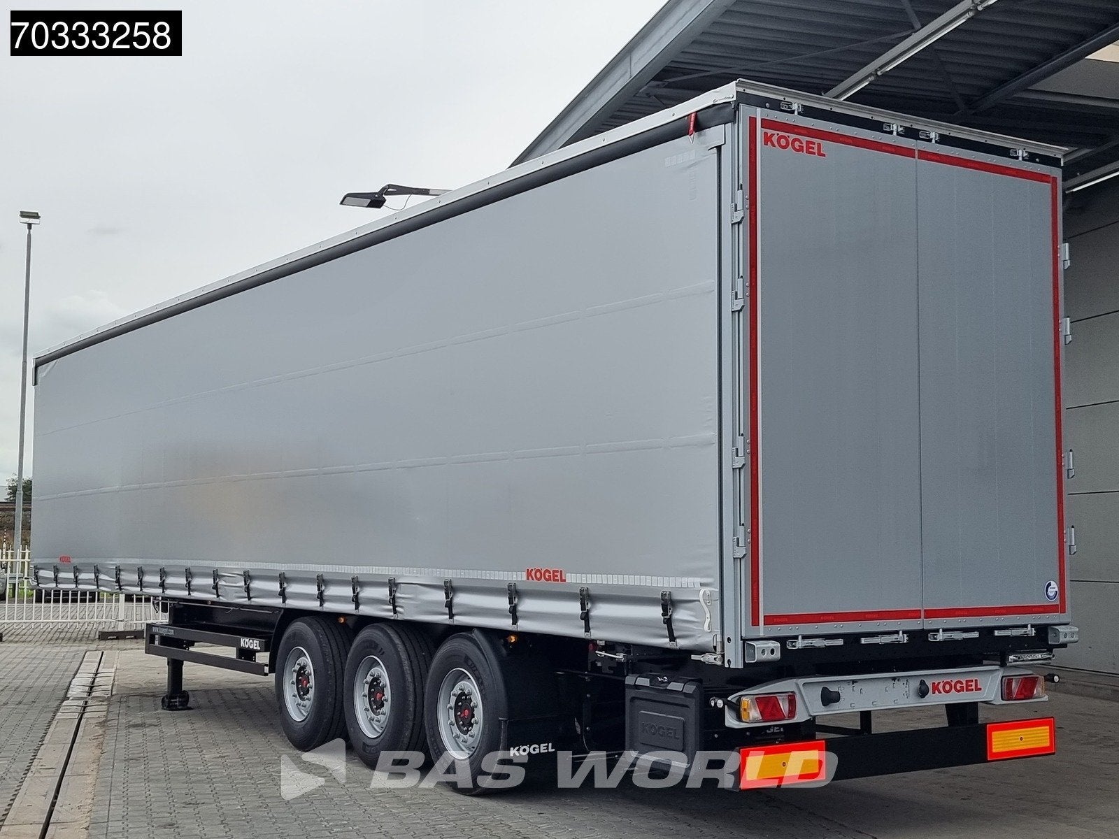 Kögel S24-1 NEW! Lifting axle Standard, Argent ou Gris, Achat, Entreprise, Autres carburants