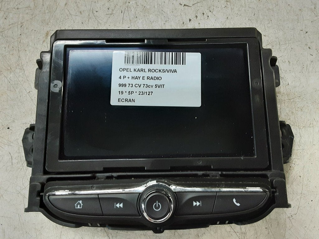 AFFICHEUR / ECRAN Opel Karl (01-2015/03-2019) (42679963), Opel, Opel Automobile GmbH, Utilisé, Kontakt-opel@opel.com