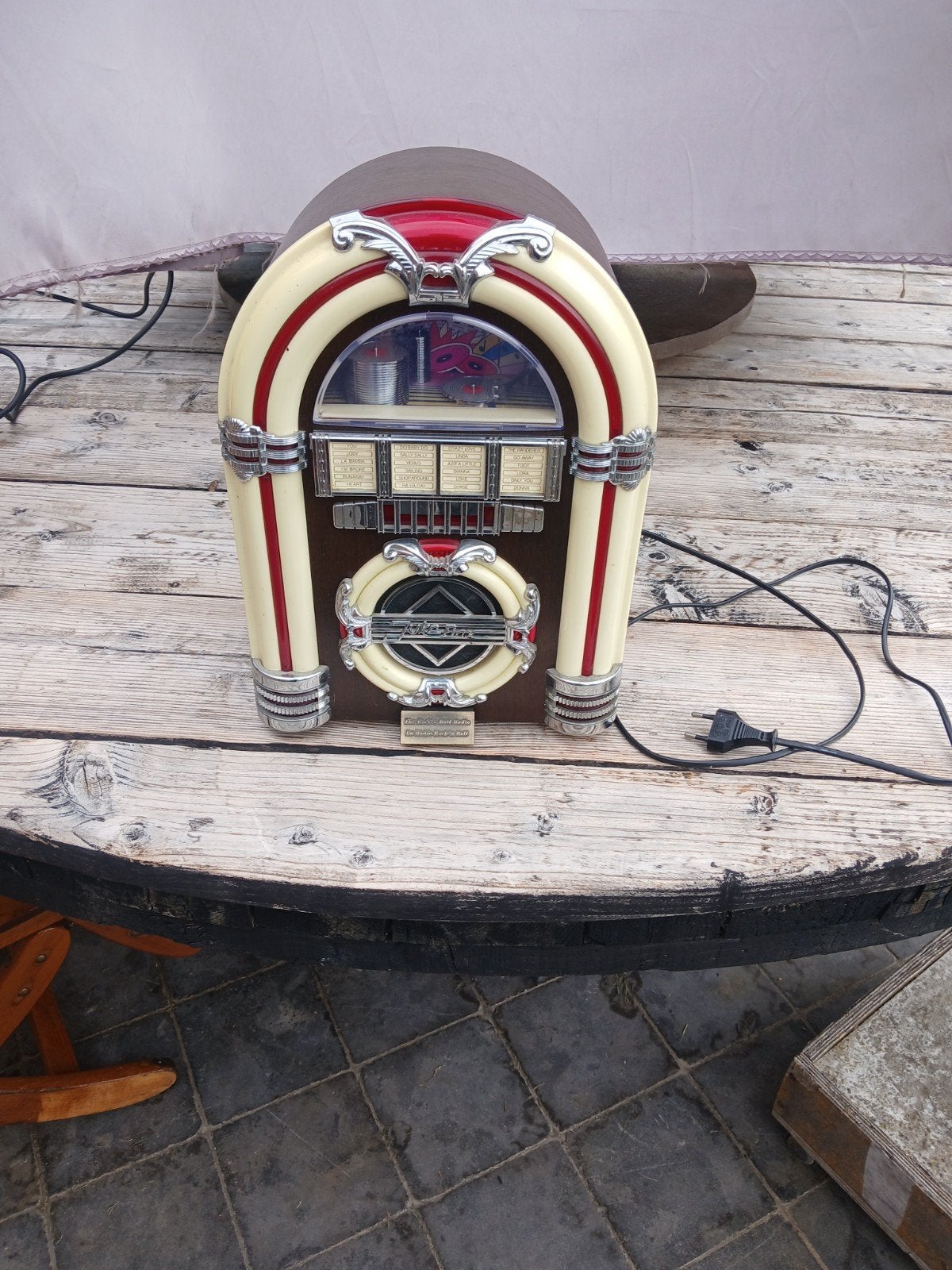 jukebox, Enlèvement, Comme neuf, Avec radio