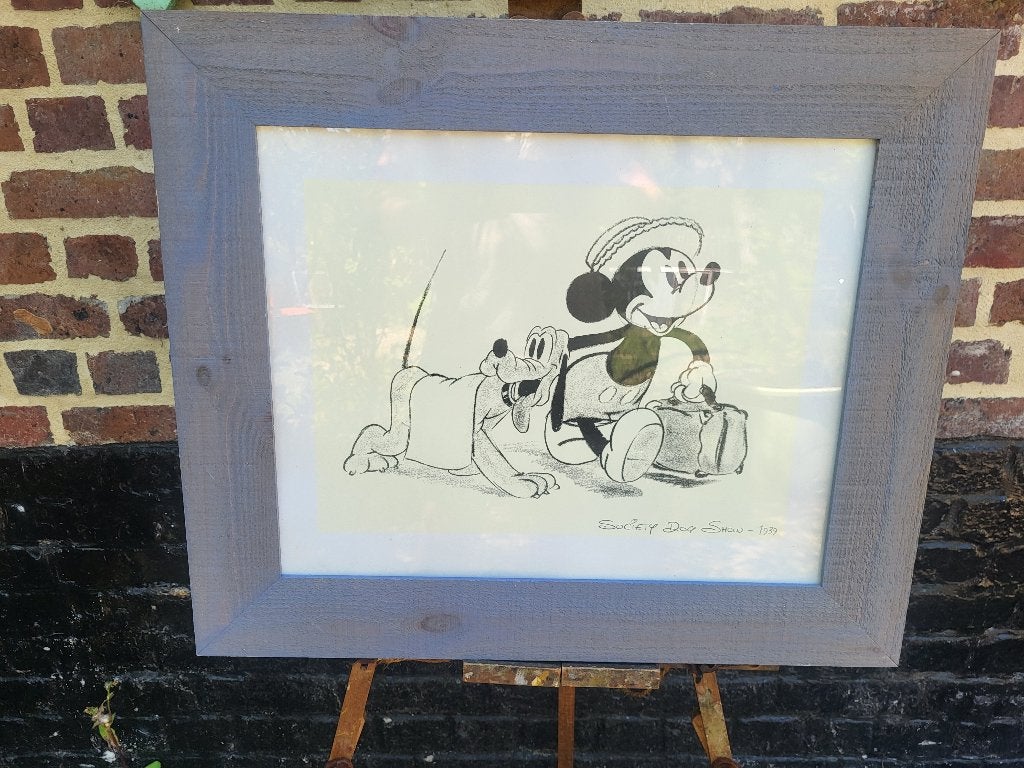 Mickey Mouse tekening, Ophalen, Mickey Mouse, Zo goed als nieuw