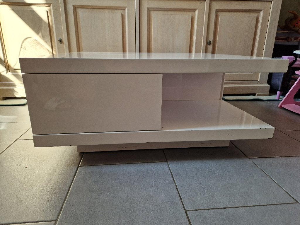 Salontafel, Ophalen, Gebruikt, 50 tot 100 cm, Vierkant