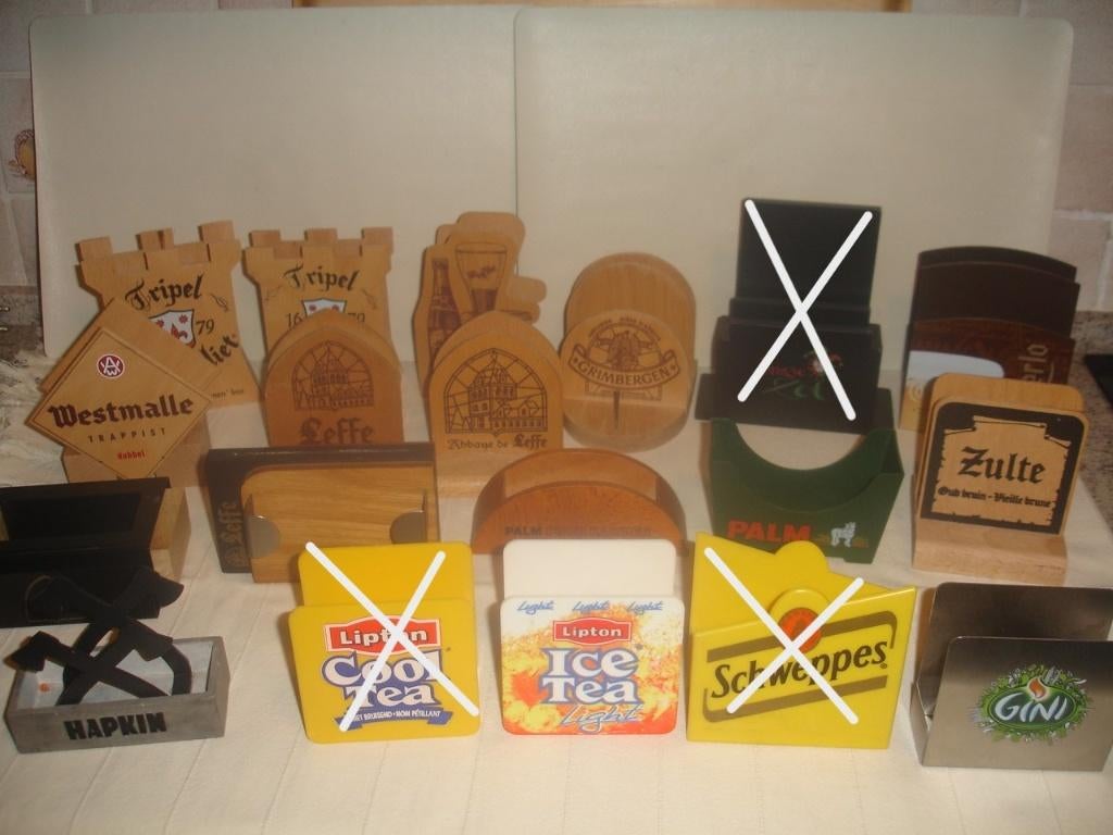 Biervilthouders van Leffe, Westmalle, Grimbergen, enz.., Collections, Enlèvement ou Envoi, Comme neuf, Autres types, Autres marques