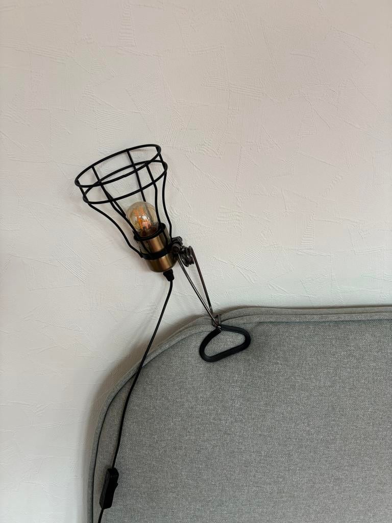 Lampje met klem, Ophalen, Zo goed als nieuw