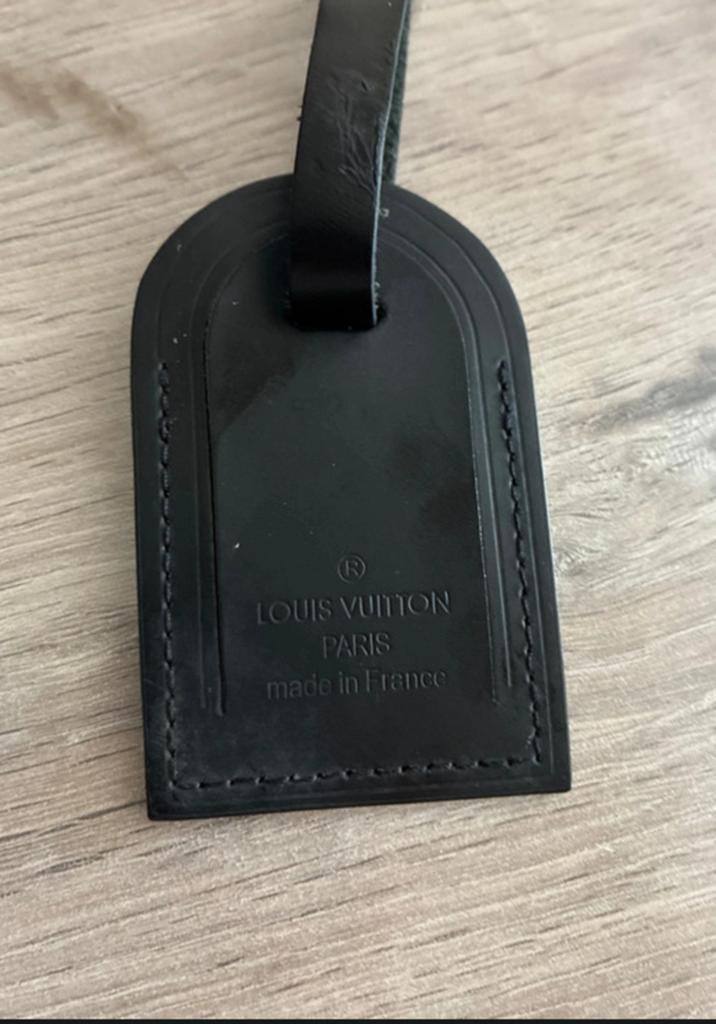 Louis vuitton label in het zwart, Ophalen of Verzenden, Zo goed als nieuw, Leer