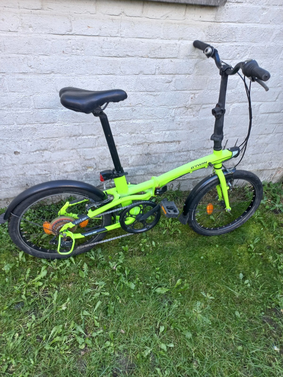 plooifiets btwin tilt 500., Fietsen en Brommers, Ophalen, Versnellingen