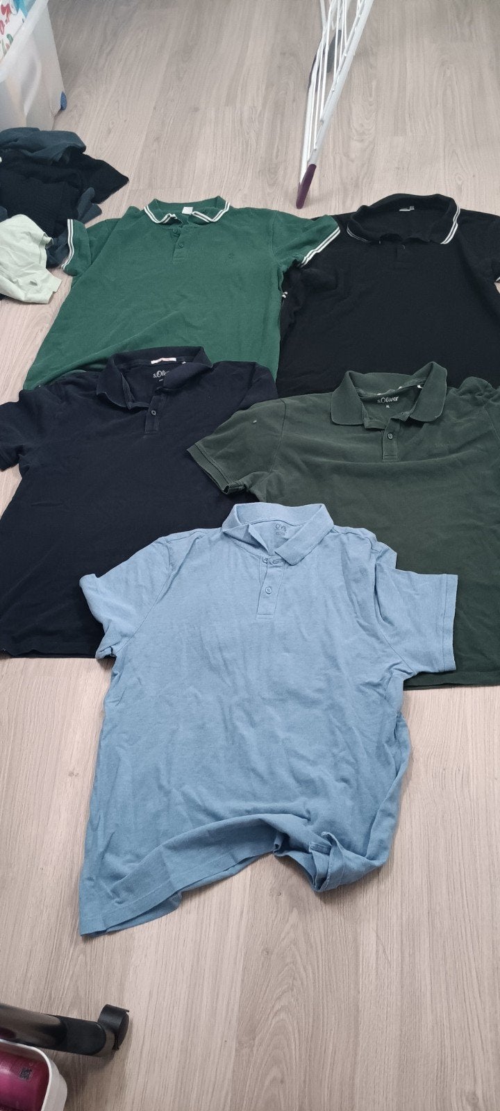 5 polo's maat XL 25 euro voor de 5 samen, Enlèvement ou Envoi, Taille 56/58 (XL)
