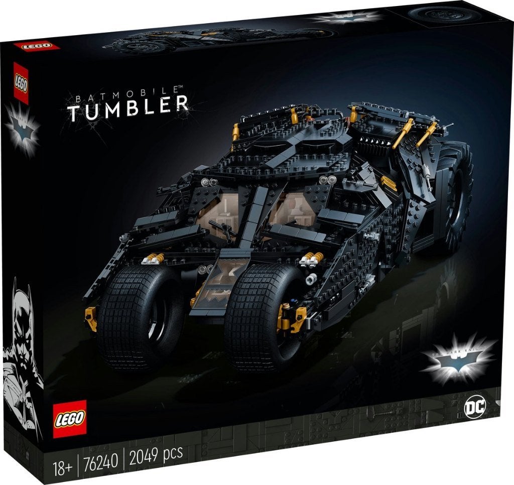 LEGO NIEUW SEALED Batman 76240 Batmobile Tumbler, Neuf, Lego, Ensemble complet, Pièces supplémentaires incluses