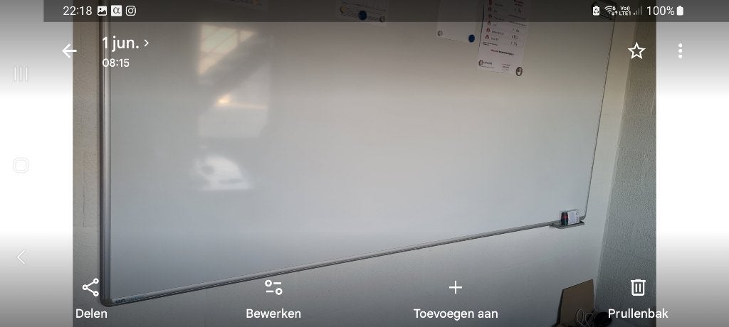 magneetbord, Ophalen, Magneetbord