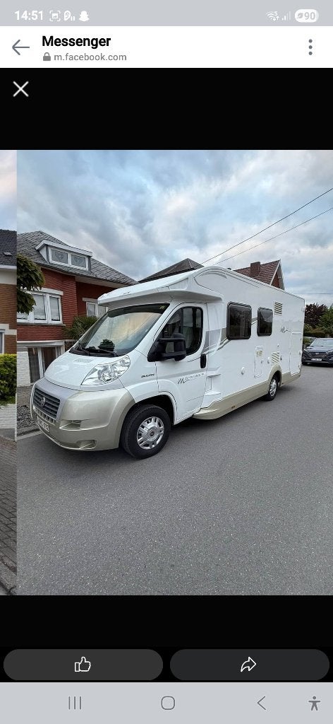 Camping car, Caravanes & Camping, Jusqu'à 4, 6 à 7 mètres, Toilette à cassette, Fiat