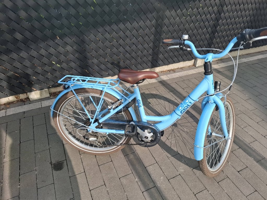 Kinderfiets, Fietsen en Brommers, Ophalen, Zo goed als nieuw, Terugtraprem, 20 inch of meer