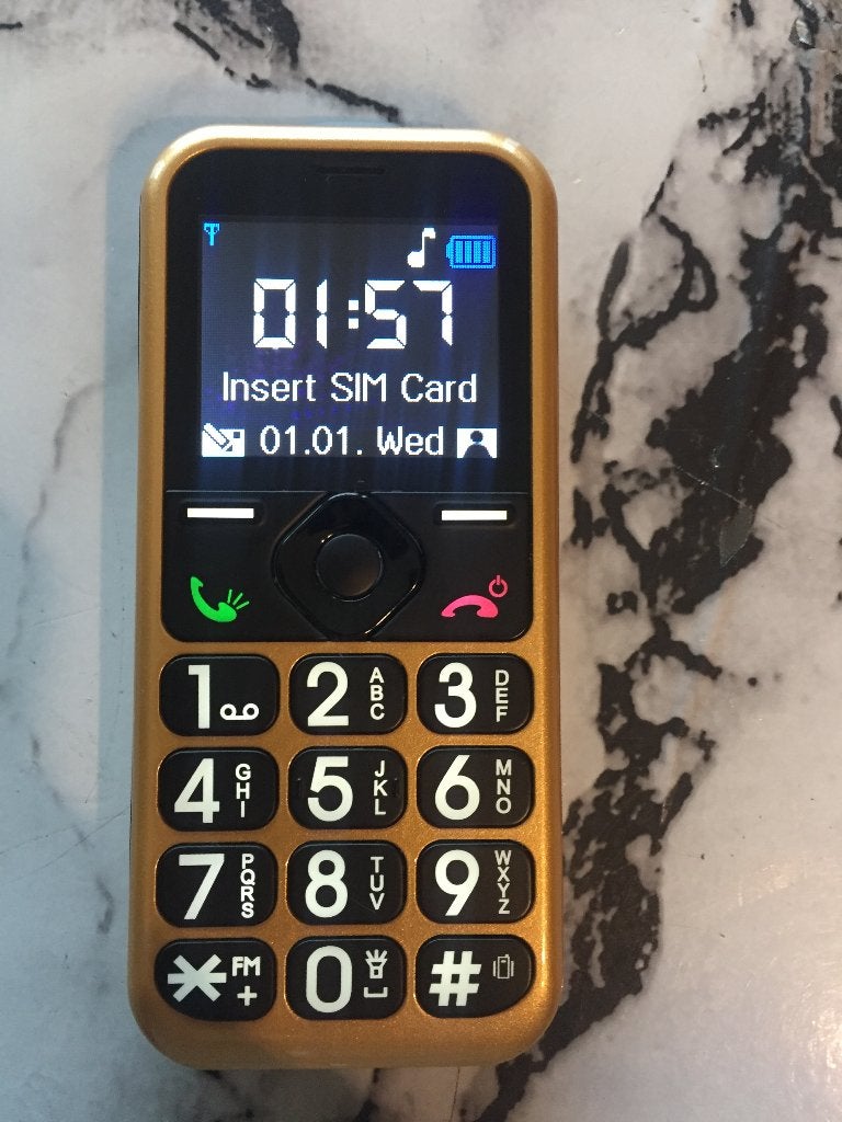 GSM voor ouderen(geen smartphone), Télécoms, Téléphonie mobile | Marques Autre, Enlèvement, Comme neuf, Autres modèles, Sans simlock