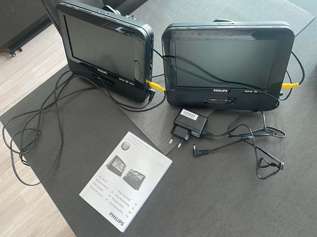 Philips PD7042 schermpjes voor auto, Ophalen, Zo goed als nieuw, Philips