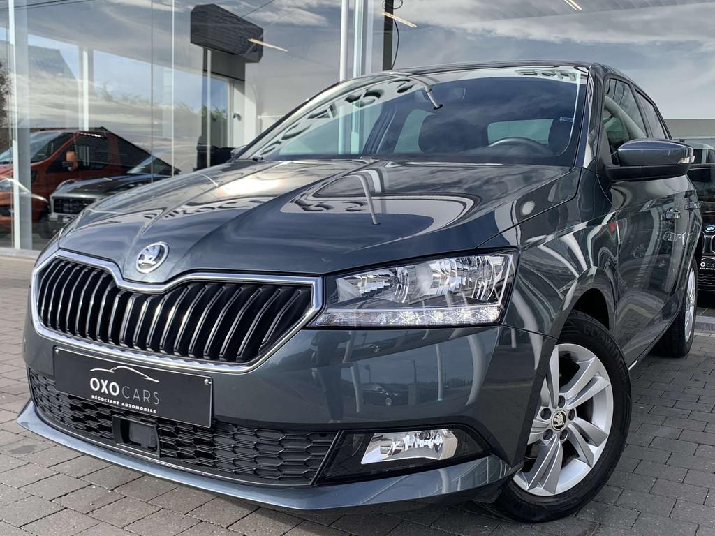 Skoda Fabia 1.0i / Airco / CarPlay / Cruise / PDC / LED /, Autos, Skoda, Argent ou Gris, Achat, Euro 6, Entreprise