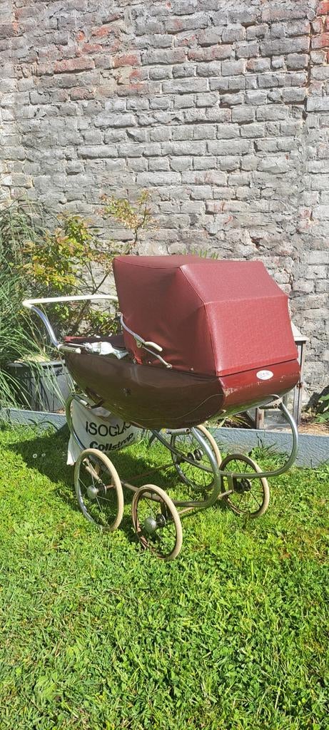 Vintage poppenwagen Penne Aalst + pop + extra kleding, Verzamelen, Ophalen, Pop