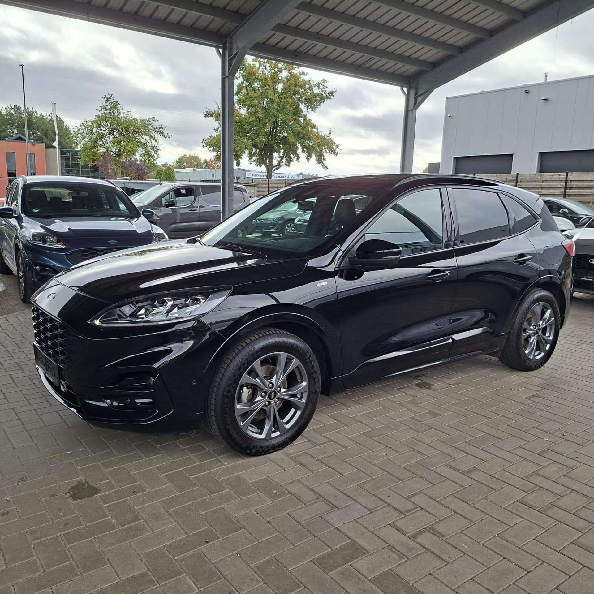Ford Kuga ST - Line X 1.5 EcoBlue A8 Pano dak (automatique), Euro 6, Noir, Automatique, Kuga