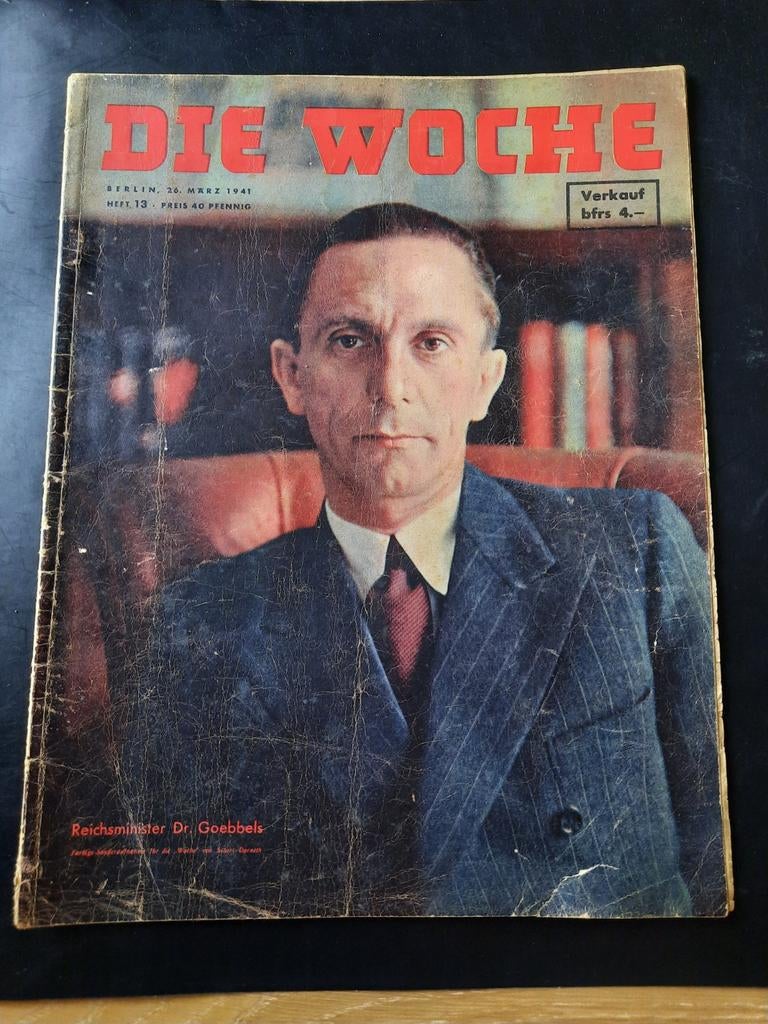 Die Woche, daté du 26 mars 1941, Collections, Enlèvement ou Envoi