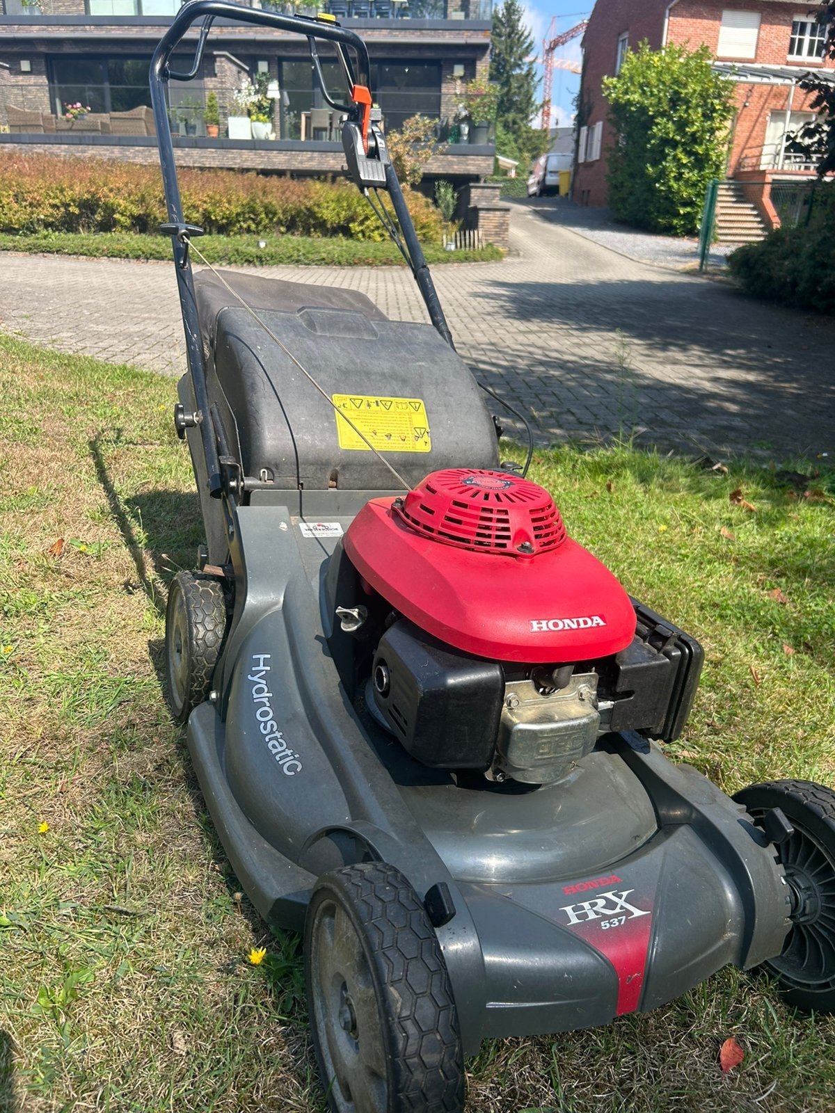 Honda HRX537 Grasmaaier, Tondeuse rotative, Tondeuses à gazon à essence, Utilisé, Fonction de mulching