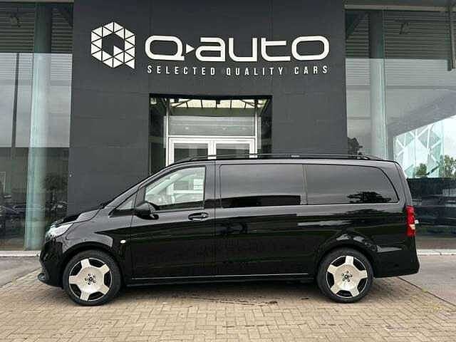 Mercedes-Benz Vito 116d L2 Dubbel Cabine Aut New Model, Auto's, Bestelwagens en Lichte vracht, Automaat, Zwart, Zwart, Mercedes-Benz
