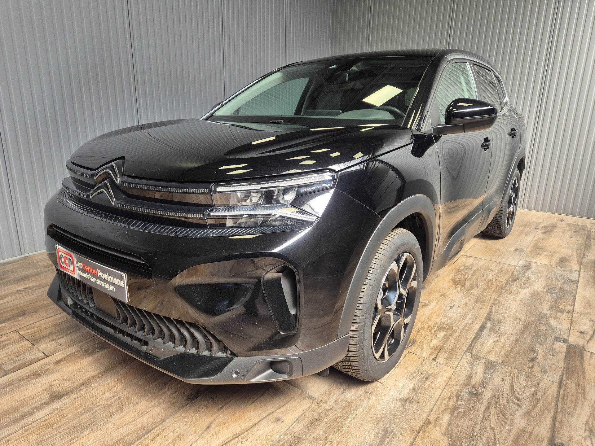 Citroën C5 Aircross 1.2 145pk Hybride Plus automaat, Auto's, Gebruikt, 1199 cc, C5 Aircross, Zwart