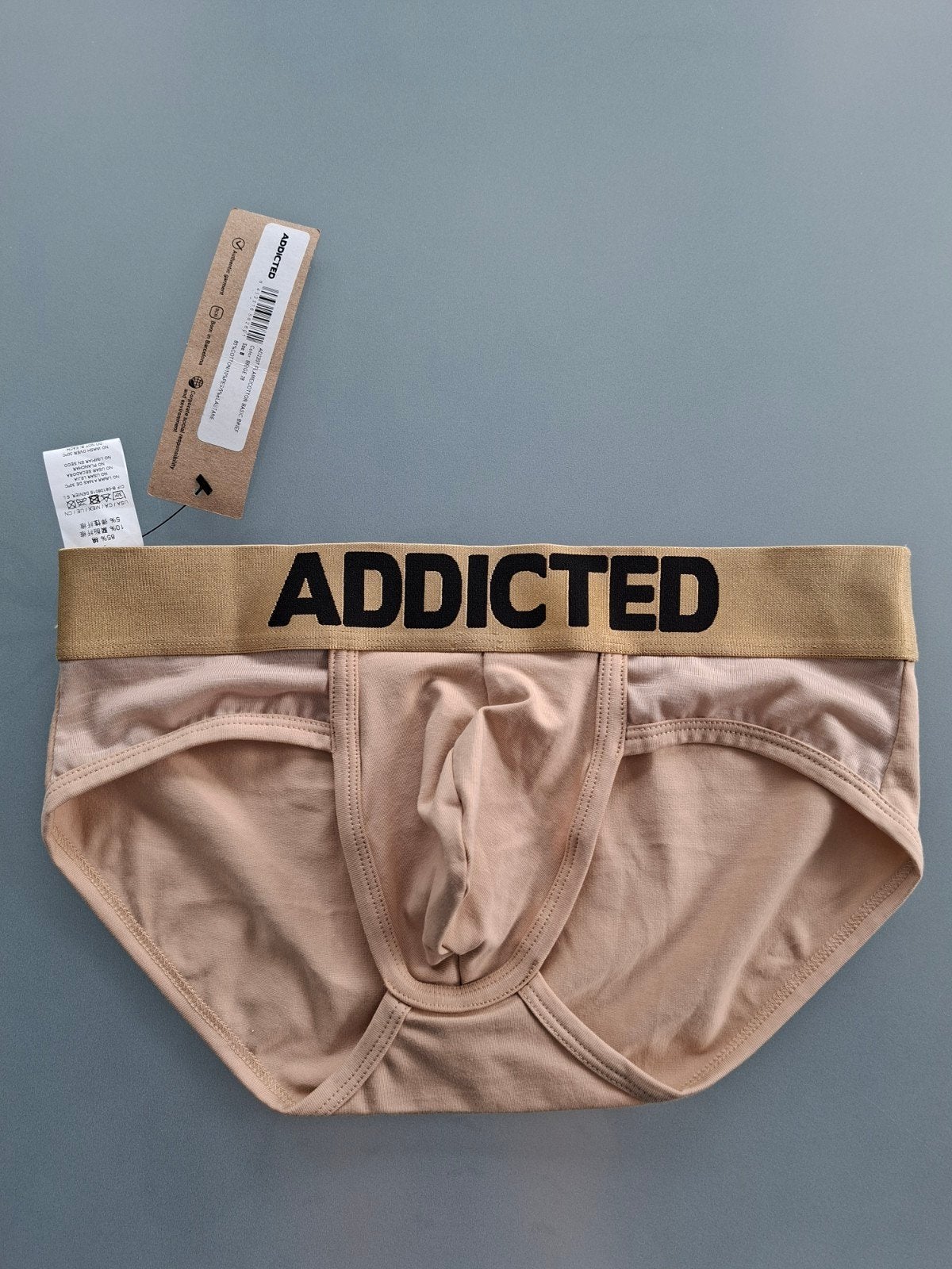 nieuw Push Up slip  mannen Addicted, Vêtements | Hommes, Enlèvement ou Envoi, Brun, Addicted, Slip