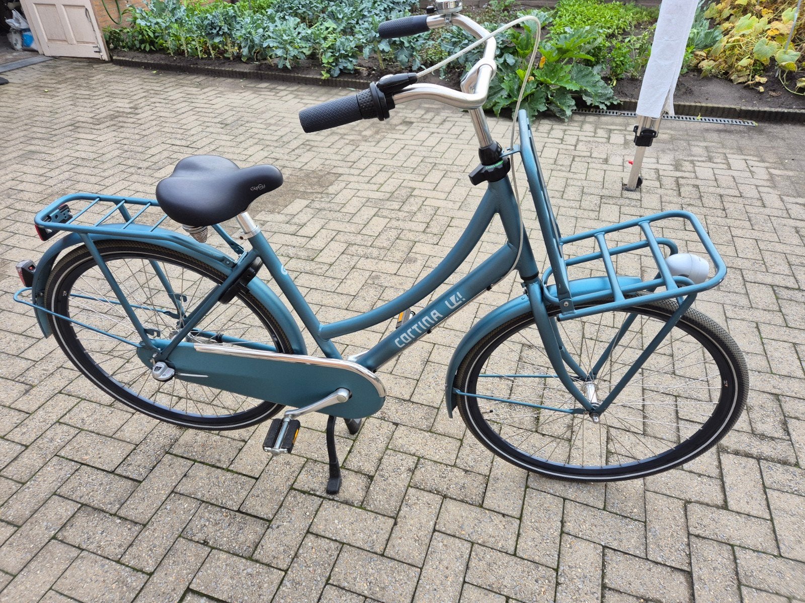 Damesfiets Cortina U4, Fietsen en Brommers, Fietsen | Dames | Damesfietsen, Terugtraprem, 53 tot 56 cm, Versnellingen, Zo goed als nieuw