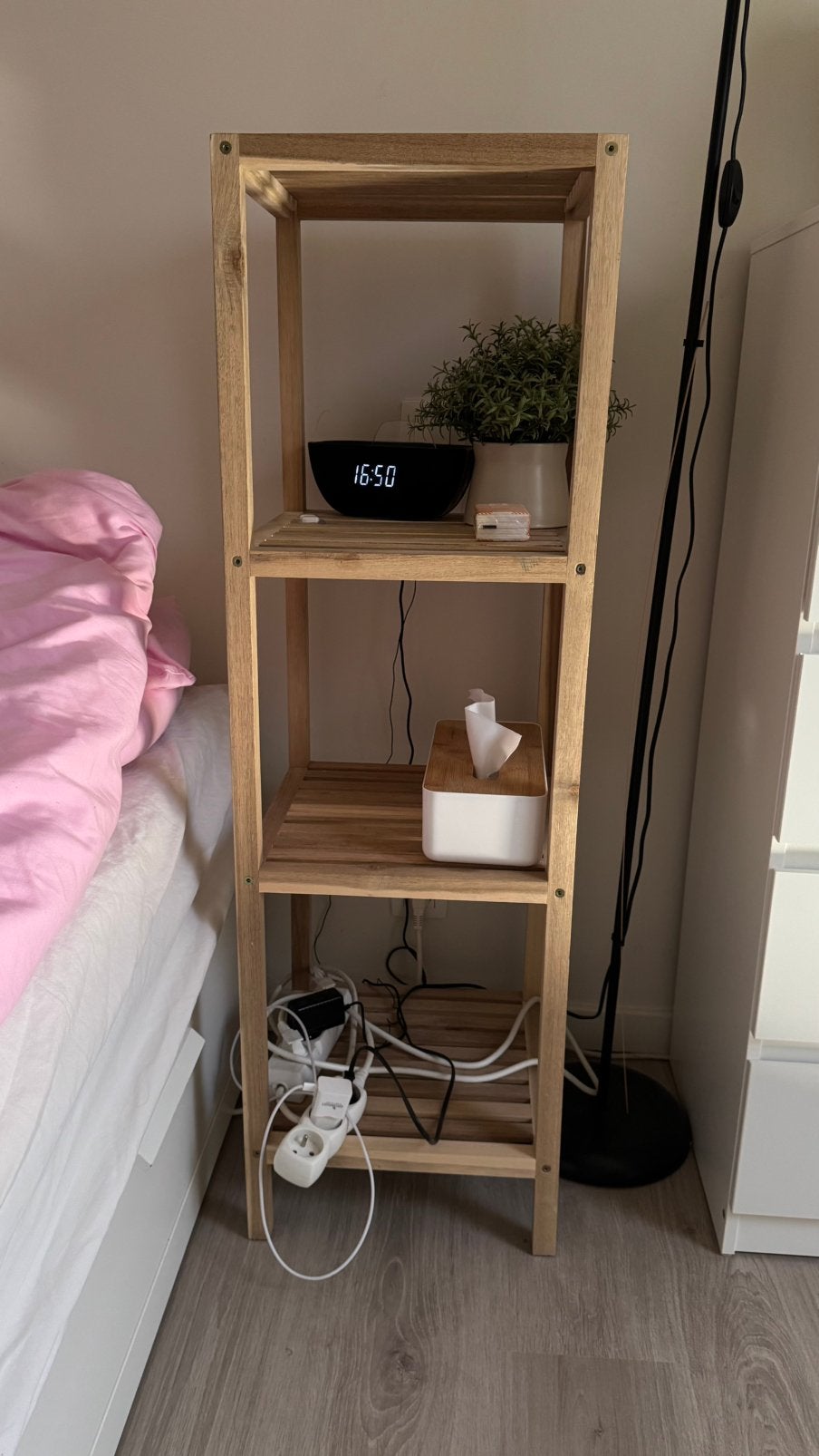 Houten rekje, Huis en Inrichting, Ophalen, Zo goed als nieuw