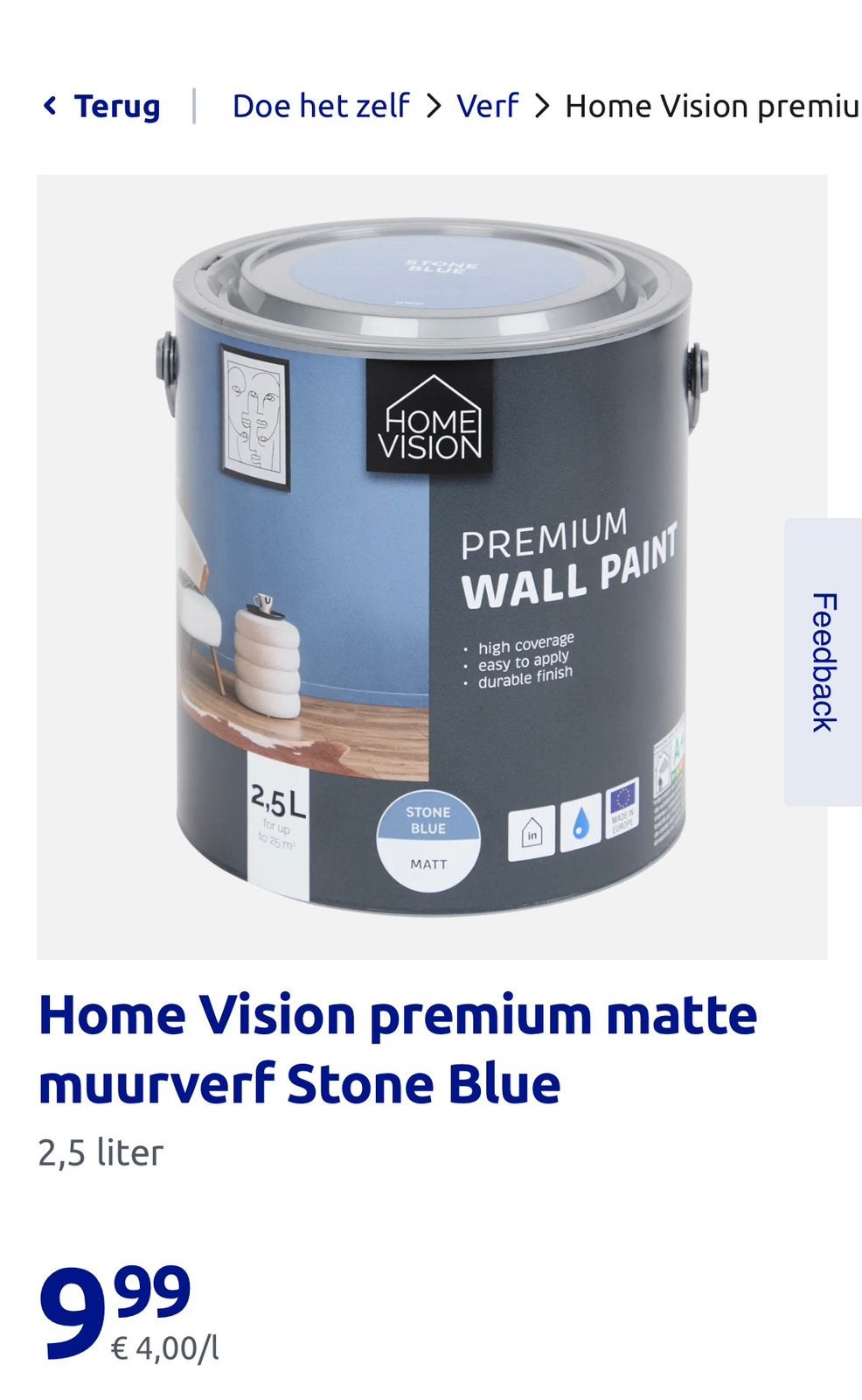 3 potten verf gezocht, Doe-het-zelf en Bouw, Verf, Beits en Lak, Ophalen, Zo goed als nieuw, Verf