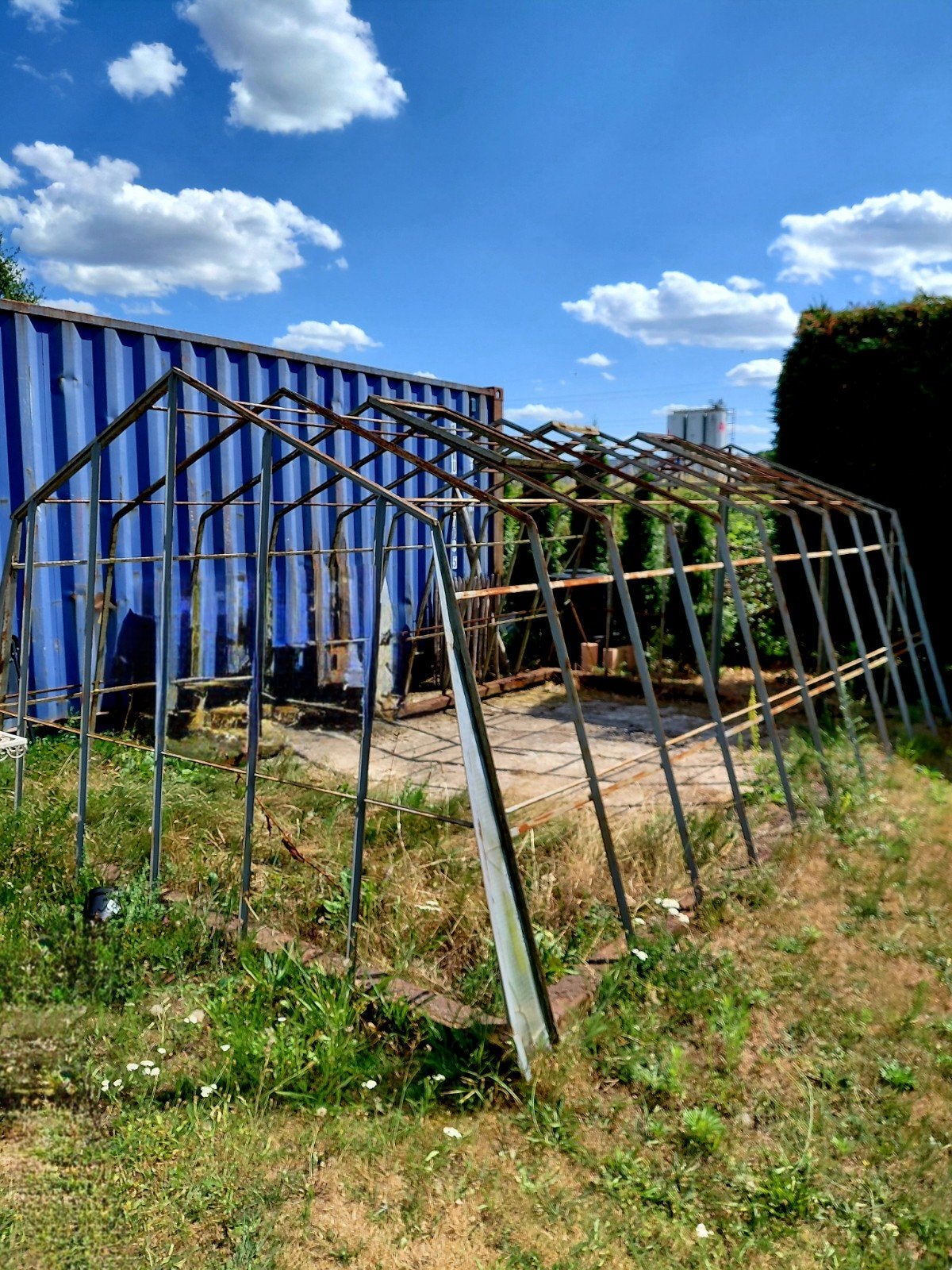 prachtige te renoveren vintage serre!, Tuin en Terras, Kassen, Ophalen, Glas, Gebruikt, Kweekkas