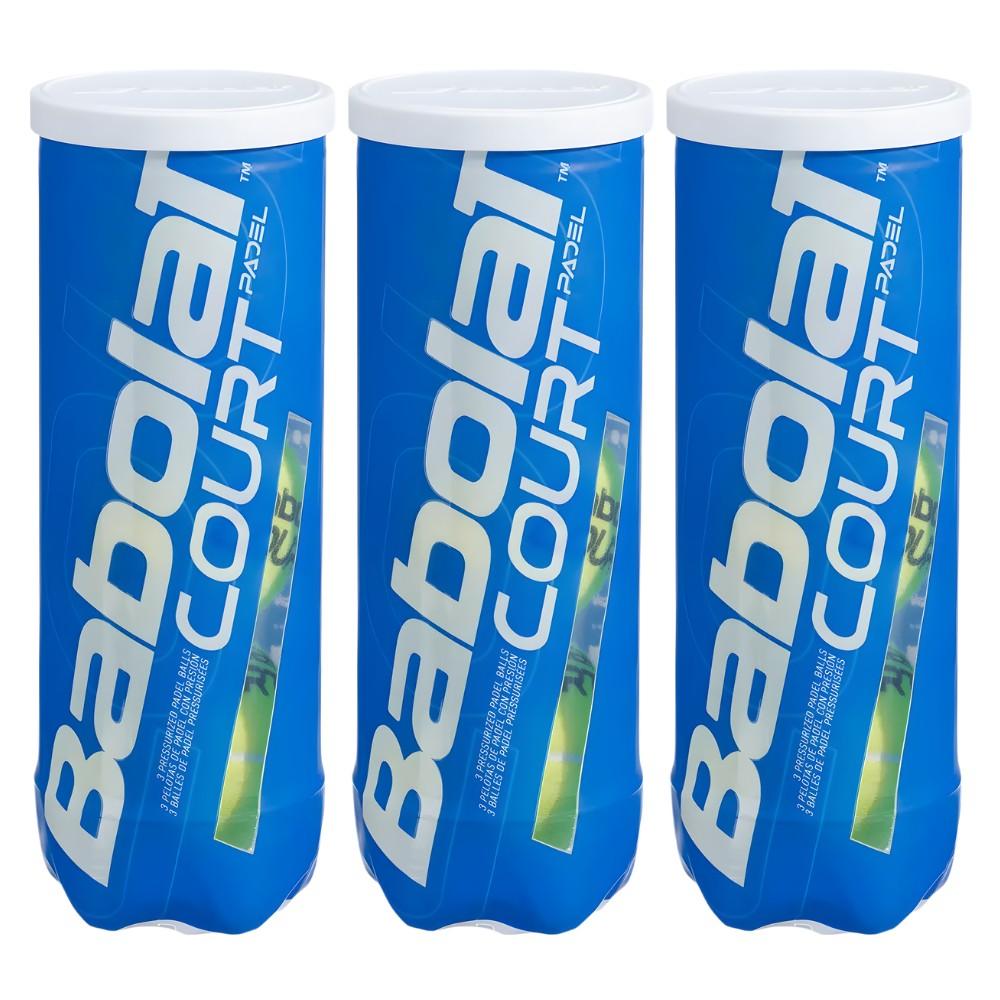 Tri pack 3 balle babolat court pressurisé, Sport en Fitness, Padel, Ophalen
