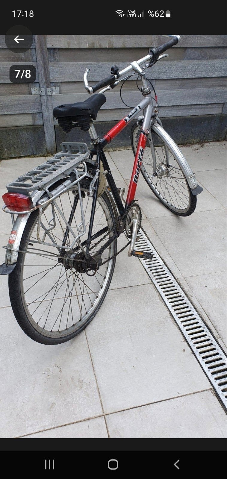 Norta Herenfiets / Stadsfiets – Klassieke en betrouwbare her, Fietsen en Brommers, Ophalen