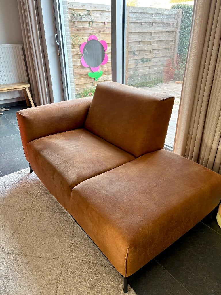 Design divan/chaise longue - Xooon - model prizzi, Huis en Inrichting, Ophalen, 150 tot 200 cm, Tweepersoons, 75 tot 100 cm