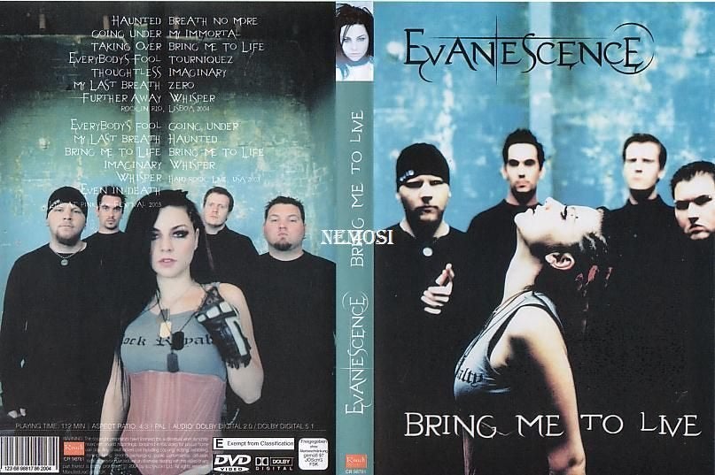 DVD - EVANESCENCE - BRING ME TO LIVE, Verzenden, Nieuw in verpakking, Concert