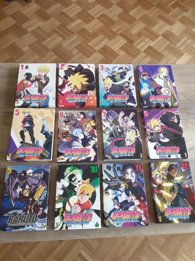 DVD" Boruto" 12 coffrets (34 DVD), Tous les âges, Enlèvement, Comme neuf
