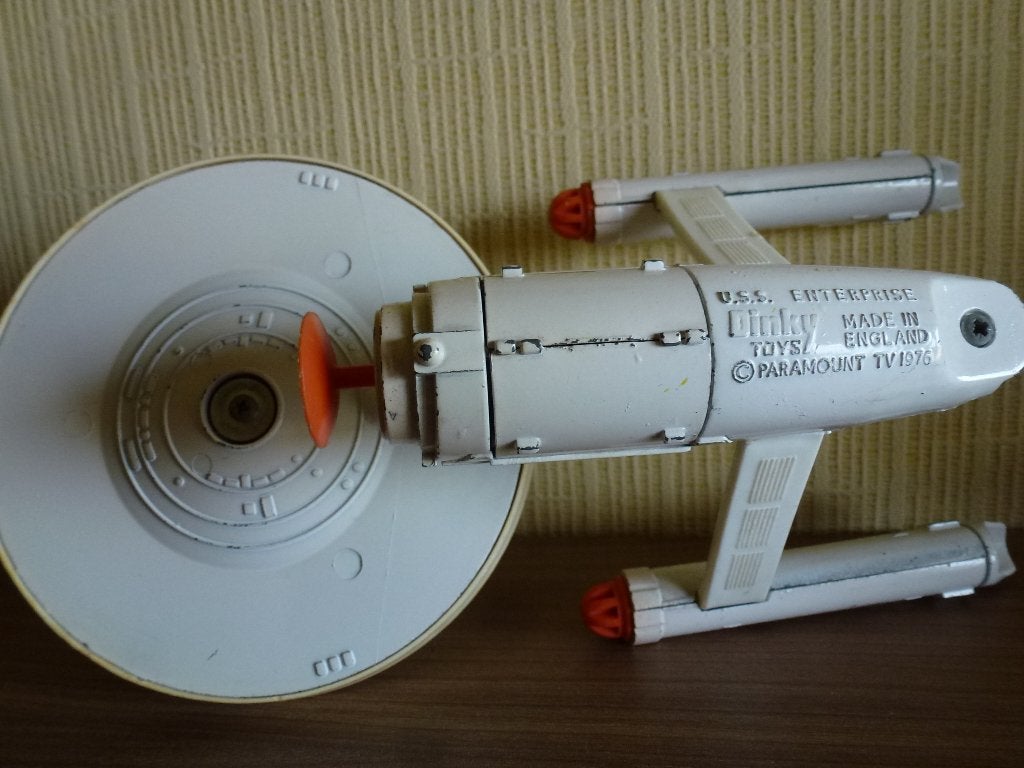Dinky Toys vaisseau spatial USS Enterprise, Hobby & Loisirs créatifs, Enlèvement ou Envoi, Utilisé, Autres types, Dinky Toys