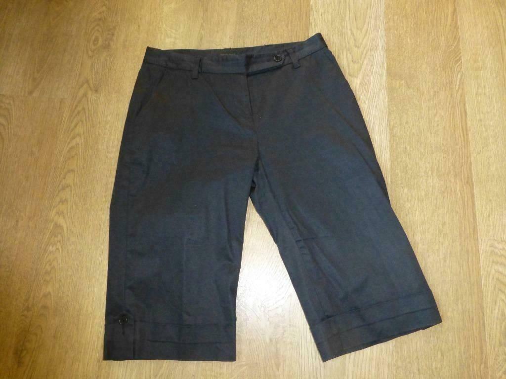 zwarte geklede knie broek Mer Du Nord maat 36 of Smal, Kleding | Dames, Kort, Zwart, Ophalen of Verzenden, Zo goed als nieuw