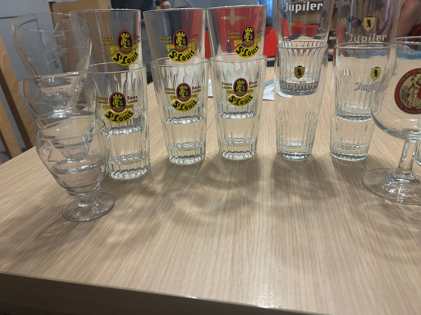 Set van 35 bierglazen, Ophalen, Bierglas
