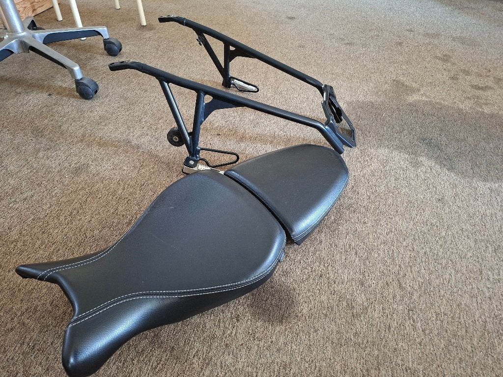 zadel+duokit rninet, Motoren, Ophalen, Gebruikt